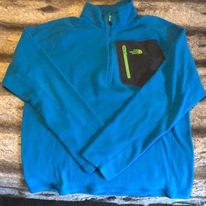 The North Face 1/4 zip lightweight fleece